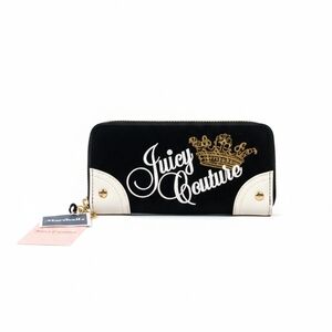 Juicy Couture Black and White Women's Wallet